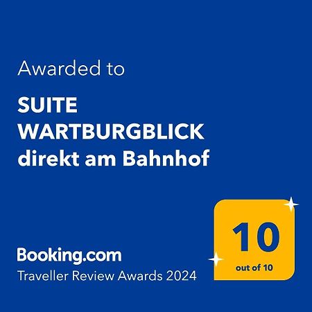 Suite Wartburgblick Direkt Am Bahnhof Eisenach Extérieur photo